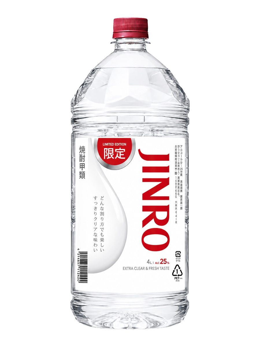 JINRO 25° 4.0L 限定ボトル