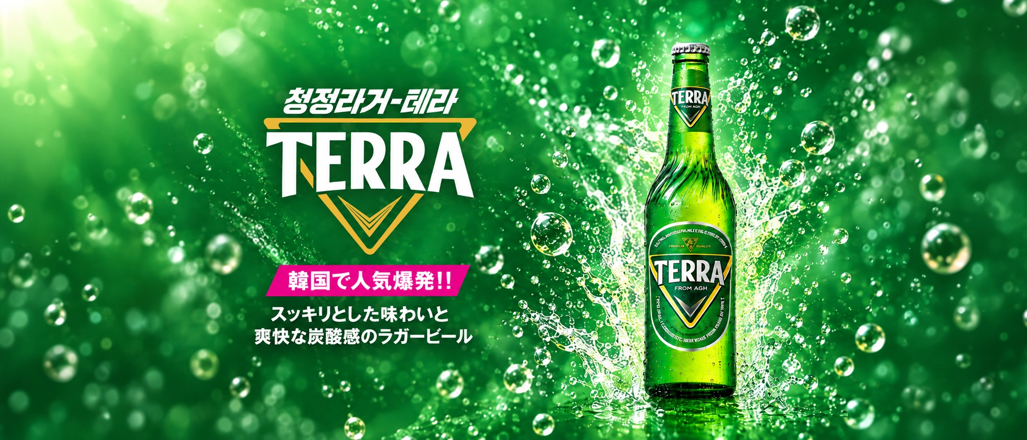 苦味と旨みのバランスが取れたラガービール